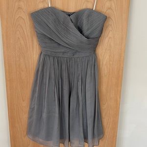 J.Crew NWT- Strapless Silk Dress, size 4 Petite